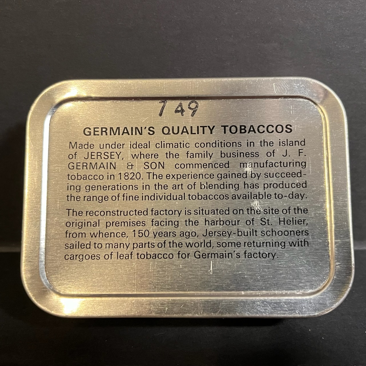 Germain Pipe Tobacco For Sale | TobaccoPipes.com