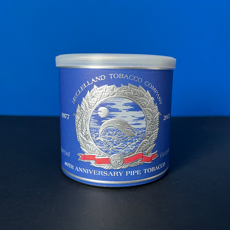 mcclelland 40th anniversary pipe tobacco Auction #24597 [brotherofbriar]