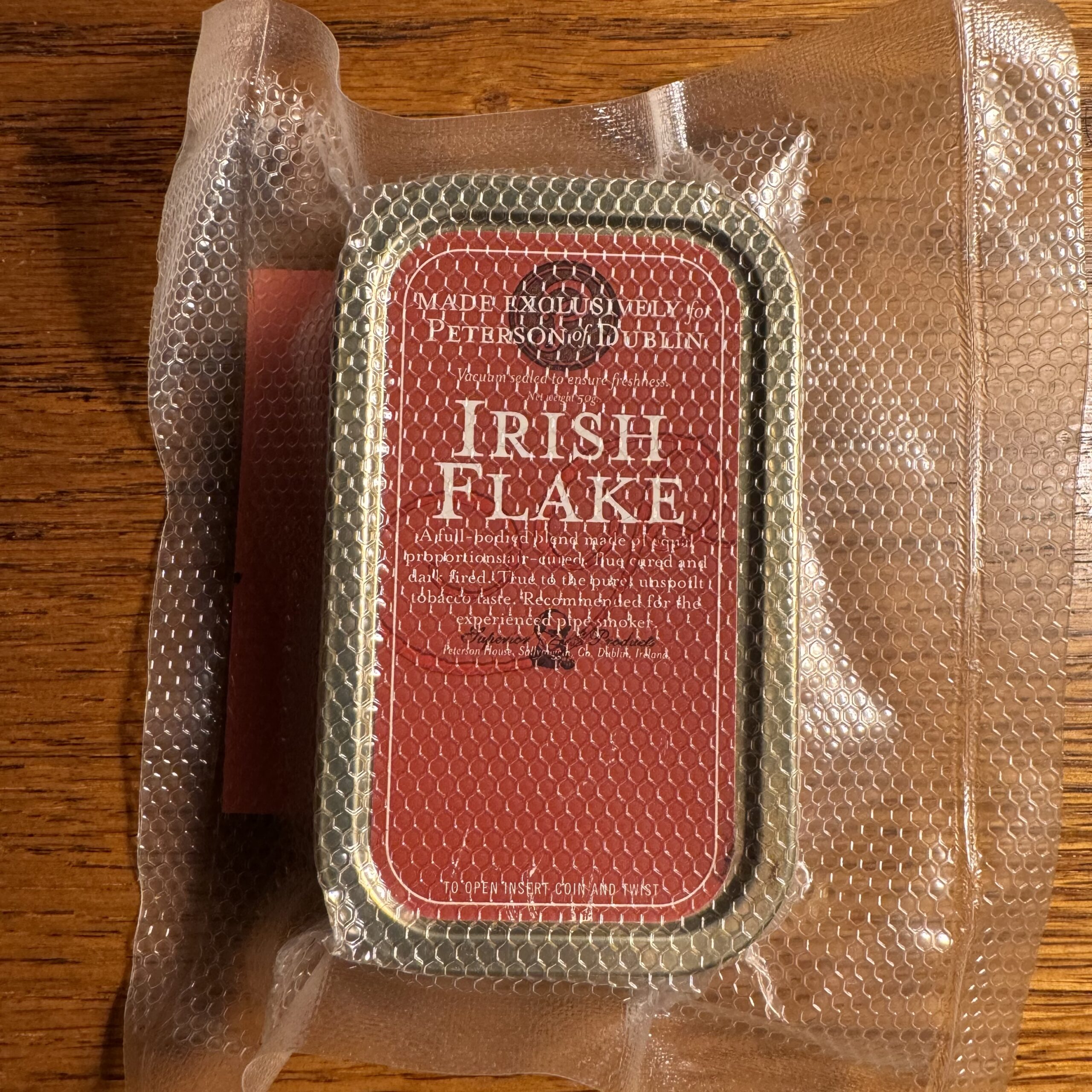 Peterson Irish Flake 1.76oz – Arango